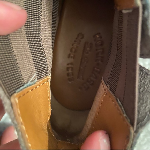 Kork-Ease Velma Brown Suede Leather Chelsea Ankle Boots Size 8.5M - Picture 9 of 10